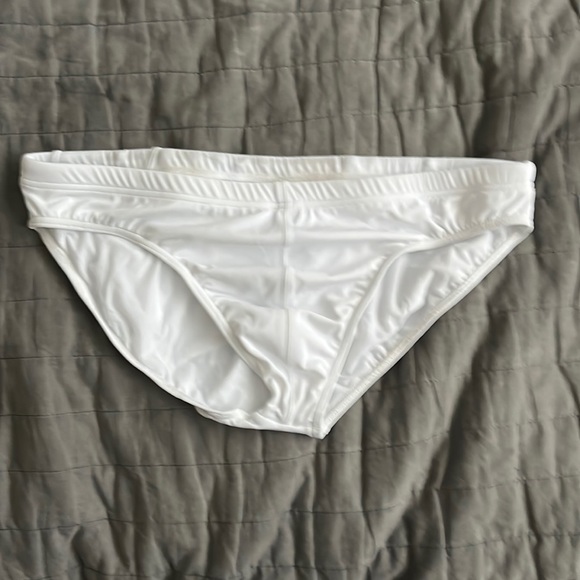 Charlie by MZ Other - Charlie by MZ Pocket Swim Brief White Large